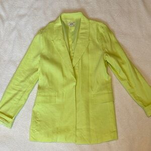 Jason Wu Neon Green Lime Green Blazer